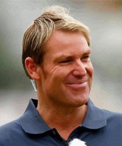 Shane Warne Paint By Numbers