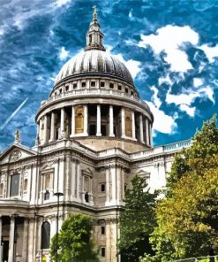 St Pauls Cathedral London Paint By Numbers