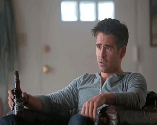 The Actor Colin Farrell Paint By Numbers