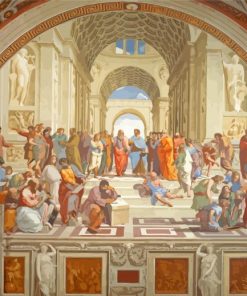 The School Of Athens Raphael Santi Paint By Numbers