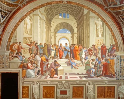 The School Of Athens Raphael Santi Paint By Numbers