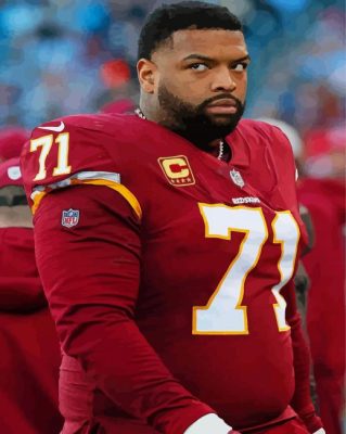 Trent Williams American Football Player Paint By Numbers