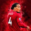 Virgil Van Dijk Art Paint By Numbers