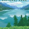 Waterton National Park Poster Paint By Numbers