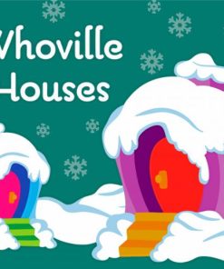 Whoville Houses Paint By Numbers