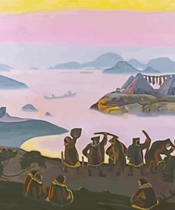 Yarilin Calls By Nicholas Roerich Paint By Numbers