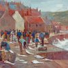 Abstract Staithes Village Paint By Numbers