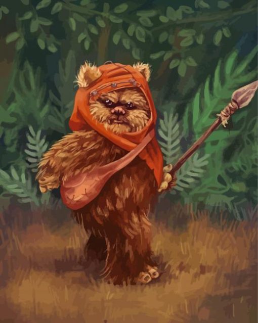 Aesthetic Ewok Paint By Numbers