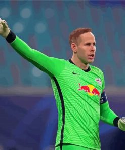 Aesthetic Goalkeeper Peter Gulacsi Paint By Numbers