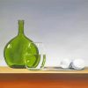 Aesthetic Green Still Life Paint By Numbers