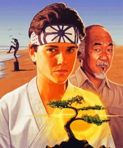 Aesthetic Karate kid Paint By Numbers