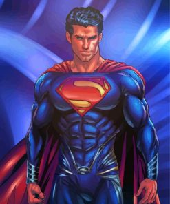 Aesthetic Man Of Steel Paint By Numbers