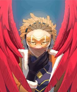 Aesthetic Mha Hawks Paint By Numbers