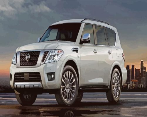 Aesthetic Nissan Armada Paint By Numbers