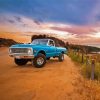 Aesthetic Old Chevy Truck Paint By Numbers