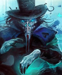 Aesthetic Plague Doctor Paint By Numbers