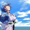 Aesthetic Rei Ayanami Paint By Numbers