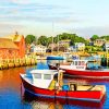 Aesthetic Rockport Massachusetts Paint By Numbers