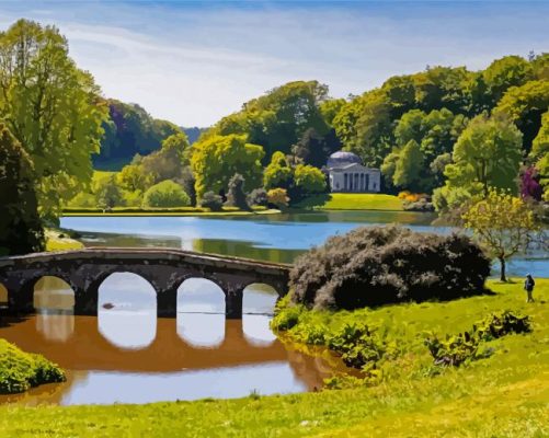 Aesthetic Stourhead Paint By Numbers