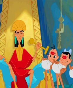 Aesthetic The Emperor's New Groove Paint By Numbers