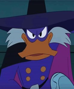 Aesthetic Darkwing Duck Paint By Numbers