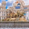 Aesthetic Fountain Of Cybele Spain Paint By Numbers