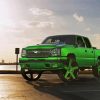 Aesthetic Green Chevy Paint By Numbers