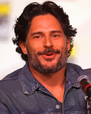 Aesthetic Joe Manganiello Paint By Numbers