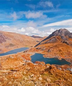 Aesthetic Snowdonia Paint By Numbers