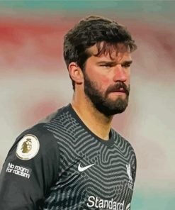 Alisson Goalkeeper Paint By Numbers