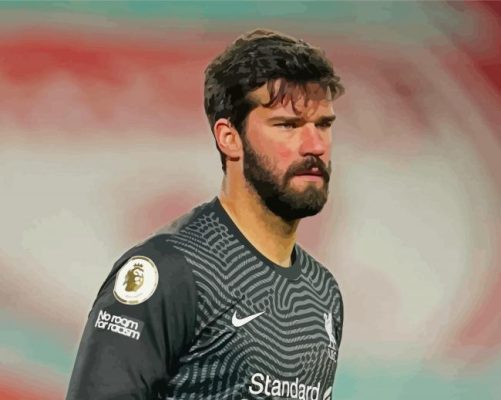 Alisson Goalkeeper Paint By Numbers