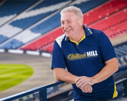 Ally Mccoist Paint By Numbers