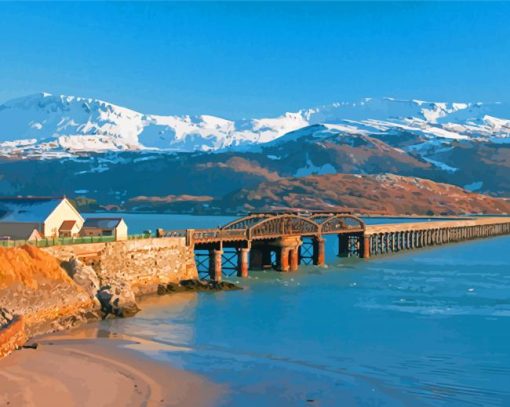 Barmouth Wales Paint By Numbers