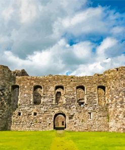 Beaumaris Castle Wales Paint By Numbers