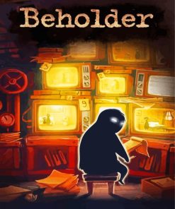 Beholder Poster Paint By Numbers