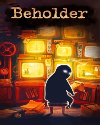 Beholder Poster Paint By Numbers