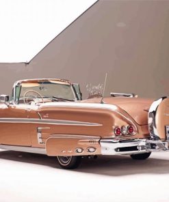 Beige 1958 Chevy Impala Paint By Numbers