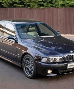 Black E39 Paint By Numbers