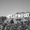 Black And White Hollywood Sign Paint By Numbers