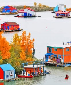 Canada Yellowknife Paint By Numbers