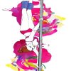 Colorful Pole Dance Abstract Paint By Numbers