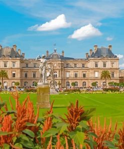 Cool Jardin Du Luxembourg Paint By Numbers