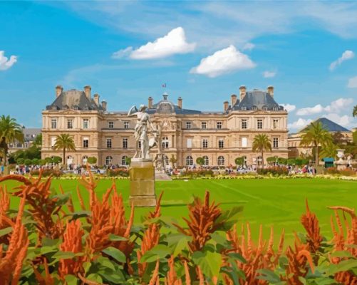 Cool Jardin Du Luxembourg Paint By Numbers