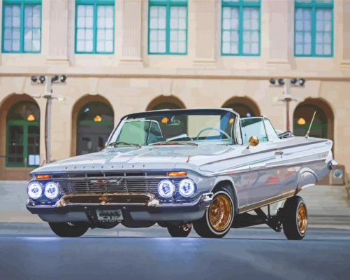 Cool Low Rider Car Paint By Numbers