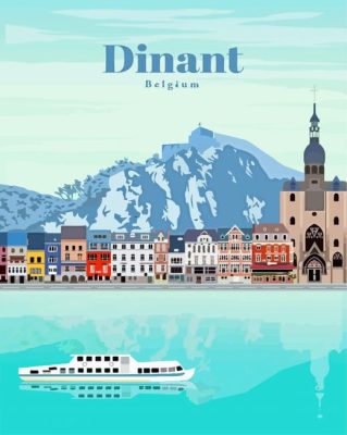 Dinant Poster Paint By Numbers