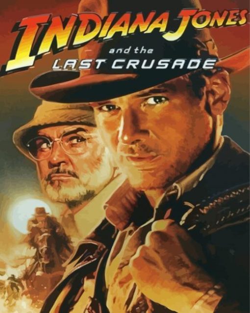 Indiana Jones And The Last Crusade Paint By Numbers