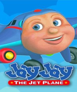 Jay Jay Jet Plane Poster Paint By Numbers