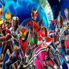 Kamen Rider Superheroes Paint By Numbers