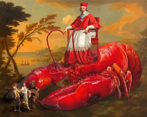 King Lobstering Paint By Numbers