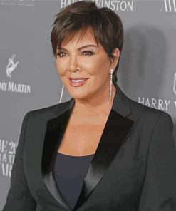 Kris Jenner Paint By Numbers